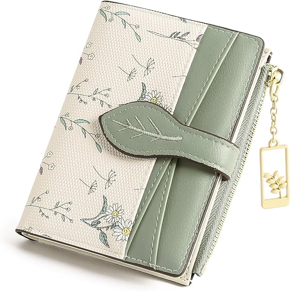 Amazon.com: MOZXIRZ Women Girls Wallet Cute Flower Tri-Fold Wallet